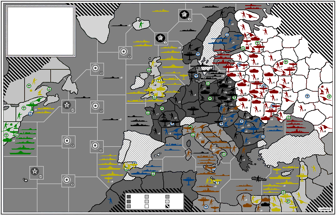 Europe Spring 1941 Map Axis & Allies Forums